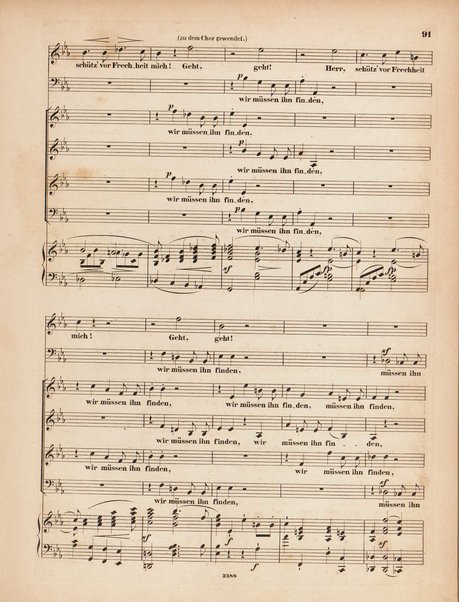 Genoveva : Oper in vier Acten nach Tieck und F. Hebbel : 81s Werk / Musik von Robert Schumann ; Clavierauszug von Clara Schumann, geb. Wiek