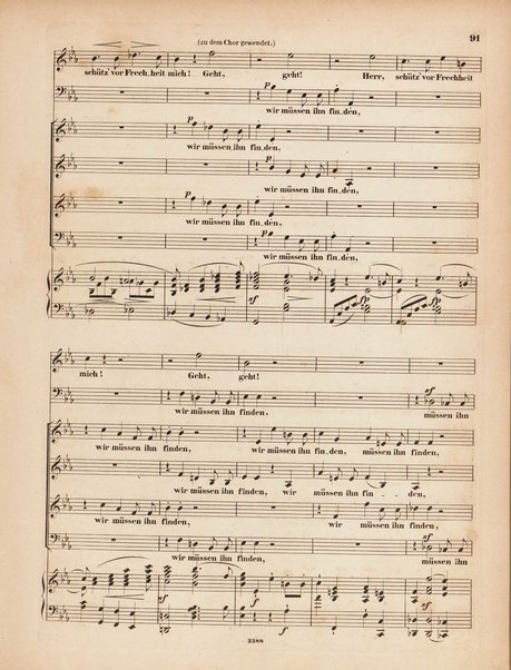 Genoveva : Oper in vier Acten nach Tieck und F. Hebbel : 81s Werk / Musik von Robert Schumann ; Clavierauszug von Clara Schumann, geb. Wiek