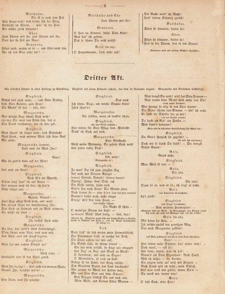 Genoveva : Oper in vier Acten nach Tieck und F. Hebbel : 81s Werk / Musik von Robert Schumann ; Clavierauszug von Clara Schumann, geb. Wiek