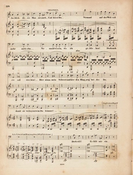 Genoveva : Oper in vier Acten nach Tieck und F. Hebbel : 81s Werk / Musik von Robert Schumann ; Clavierauszug von Clara Schumann, geb. Wiek