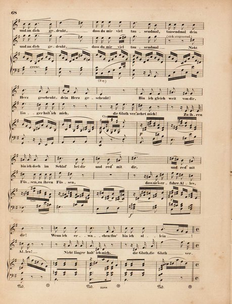 Genoveva : Oper in vier Acten nach Tieck und F. Hebbel : 81s Werk / Musik von Robert Schumann ; Clavierauszug von Clara Schumann, geb. Wiek
