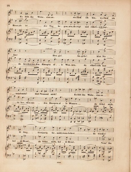 Genoveva : Oper in vier Acten nach Tieck und F. Hebbel : 81s Werk / Musik von Robert Schumann ; Clavierauszug von Clara Schumann, geb. Wiek