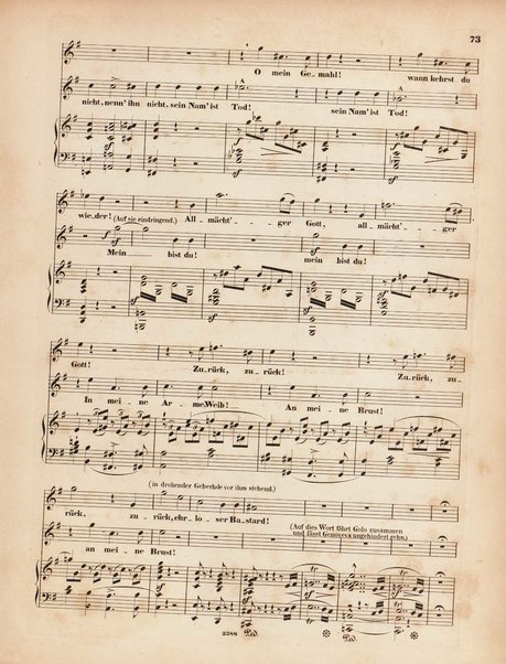 Genoveva : Oper in vier Acten nach Tieck und F. Hebbel : 81s Werk / Musik von Robert Schumann ; Clavierauszug von Clara Schumann, geb. Wiek