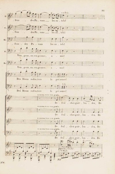 Olympie : opéra lyrique en trois actes / paroles de MM. Dieulafoi et Brifaut ; musique de G. Spontini