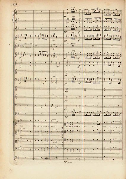 La vestale : opera in 3 atti / musica di Gaspare Spontini