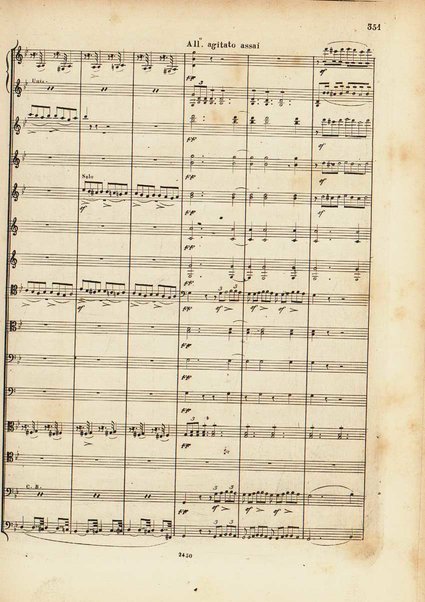 La vestale : opera in 3 atti / musica di Gaspare Spontini