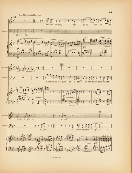 Il cavaliere della rosa : op. 59 : comedia in tre atti per musica di Hugo von Hofmannsthal / traduzione ritmica di Ottone Schanzer ; musica di Richard Strauss ; riduzione per canto e pianoforte di Otto Singer