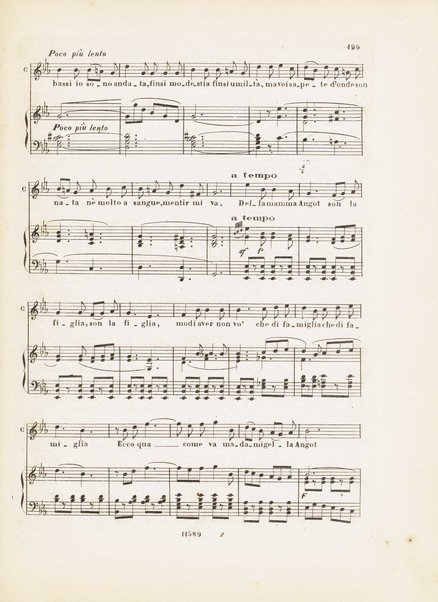 La figlia di madama Angot : opera comica in 3 atti / parole di Clairville, Siraudin e Koning ; traduzione italiana di G. B. ; musica di Carlo Lecocq ; riduzione per canto e piano di E. Nuyens