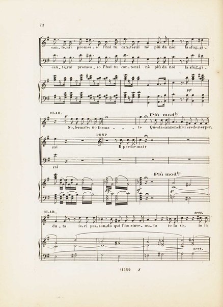 La figlia di madama Angot : opera comica in 3 atti / parole di Clairville, Siraudin e Koning ; traduzione italiana di G. B. ; musica di Carlo Lecocq ; riduzione per canto e piano di E. Nuyens