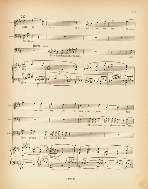 Der Rosenkavalier : Komödie für Musik von Hugo von Hofmannsthal : Op. 59 / Musik von Richard Strauss ; Arrangement von Otto Singer