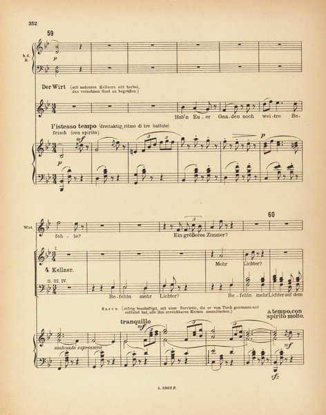 Der Rosenkavalier : Komödie für Musik von Hugo von Hofmannsthal : Op. 59 / Musik von Richard Strauss ; Arrangement von Otto Singer