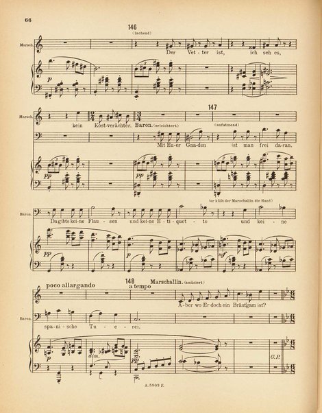 Der Rosenkavalier : Komödie für Musik von Hugo von Hofmannsthal : Op. 59 / Musik von Richard Strauss ; Arrangement von Otto Singer