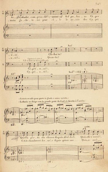 Mignon : dramma lirico in tre atti / di Michele Carré e Giulio Barbier ; posta in musica dal maestro Ambrogio Thomas ; traduzione italiana di Giuseppe Zaffira