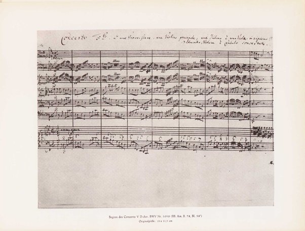 Sechs Brandenburgische Konzerte. 2