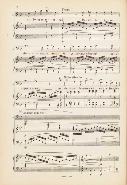 Eugen Onegin : lirische Szenen in drei Aufzügen / Text nach Puschkin ; Deutsch von A. Bernhard ; Musik von P. Tschaikowsky ; Klavierauszug vom Komponisten