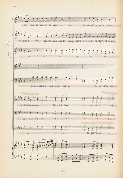 Eugen Onegin : lirische Szenen in drei Aufzügen / Text nach Puschkin ; Deutsch von A. Bernhard ; Musik von P. Tschaikowsky ; Klavierauszug vom Komponisten