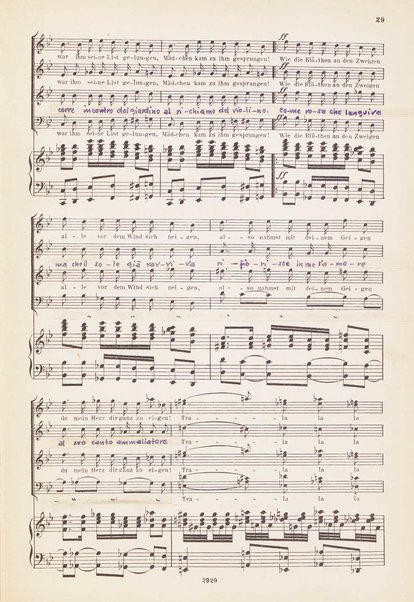 Eugen Onegin : lirische Szenen in drei Aufzügen / Text nach Puschkin ; Deutsch von A. Bernhard ; Musik von P. Tschaikowsky ; Klavierauszug vom Komponisten