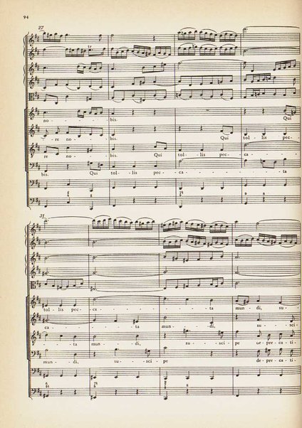 Missa ; Symbolum Nicenum ; Sanctus ; Osanna, Benedictus, Agnus Dei et Dona nobis pacem : später genannt Messe in h-Moll, BWV 232 / Johann Sebastian Bach ; herausgegeben von Friedrich Smend