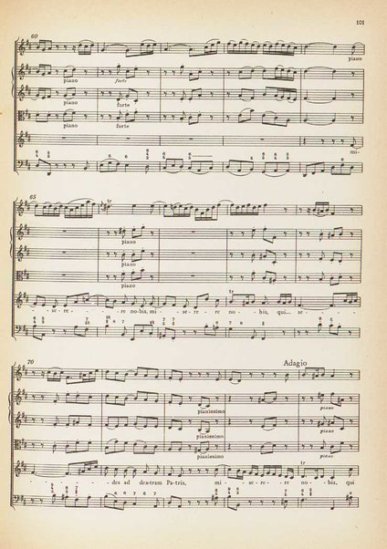 Missa ; Symbolum Nicenum ; Sanctus ; Osanna, Benedictus, Agnus Dei et Dona nobis pacem : später genannt Messe in h-Moll, BWV 232 / Johann Sebastian Bach ; herausgegeben von Friedrich Smend