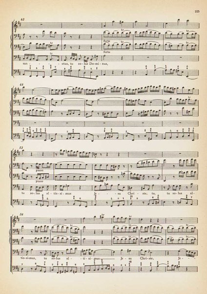 Missa ; Symbolum Nicenum ; Sanctus ; Osanna, Benedictus, Agnus Dei et Dona nobis pacem : später genannt Messe in h-Moll, BWV 232 / Johann Sebastian Bach ; herausgegeben von Friedrich Smend