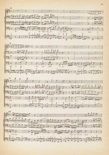 Missa ; Symbolum Nicenum ; Sanctus ; Osanna, Benedictus, Agnus Dei et Dona nobis pacem : später genannt Messe in h-Moll, BWV 232 / Johann Sebastian Bach ; herausgegeben von Friedrich Smend