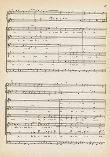 Missa ; Symbolum Nicenum ; Sanctus ; Osanna, Benedictus, Agnus Dei et Dona nobis pacem : später genannt Messe in h-Moll, BWV 232 / Johann Sebastian Bach ; herausgegeben von Friedrich Smend