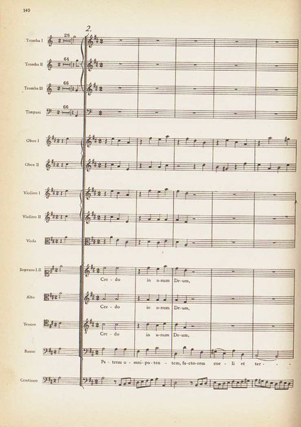 Missa ; Symbolum Nicenum ; Sanctus ; Osanna, Benedictus, Agnus Dei et Dona nobis pacem : später genannt Messe in h-Moll, BWV 232 / Johann Sebastian Bach ; herausgegeben von Friedrich Smend