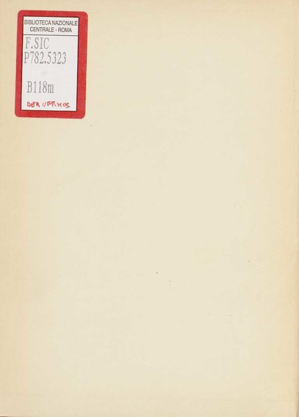 Missa ; Symbolum Nicenum ; Sanctus ; Osanna, Benedictus, Agnus Dei et Dona nobis pacem : später genannt Messe in h-Moll, BWV 232 / Johann Sebastian Bach ; herausgegeben von Friedrich Smend
