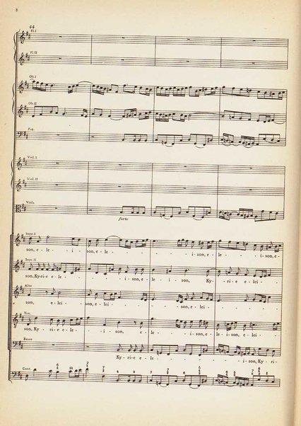 Missa ; Symbolum Nicenum ; Sanctus ; Osanna, Benedictus, Agnus Dei et Dona nobis pacem : später genannt Messe in h-Moll, BWV 232 / Johann Sebastian Bach ; herausgegeben von Friedrich Smend