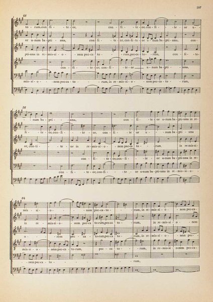 Missa ; Symbolum Nicenum ; Sanctus ; Osanna, Benedictus, Agnus Dei et Dona nobis pacem : später genannt Messe in h-Moll, BWV 232 / Johann Sebastian Bach ; herausgegeben von Friedrich Smend