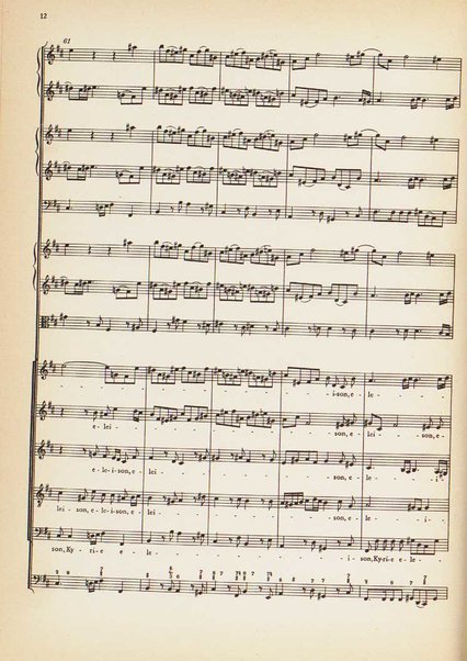 Missa ; Symbolum Nicenum ; Sanctus ; Osanna, Benedictus, Agnus Dei et Dona nobis pacem : später genannt Messe in h-Moll, BWV 232 / Johann Sebastian Bach ; herausgegeben von Friedrich Smend