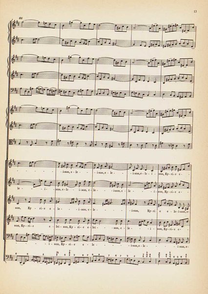 Missa ; Symbolum Nicenum ; Sanctus ; Osanna, Benedictus, Agnus Dei et Dona nobis pacem : später genannt Messe in h-Moll, BWV 232 / Johann Sebastian Bach ; herausgegeben von Friedrich Smend