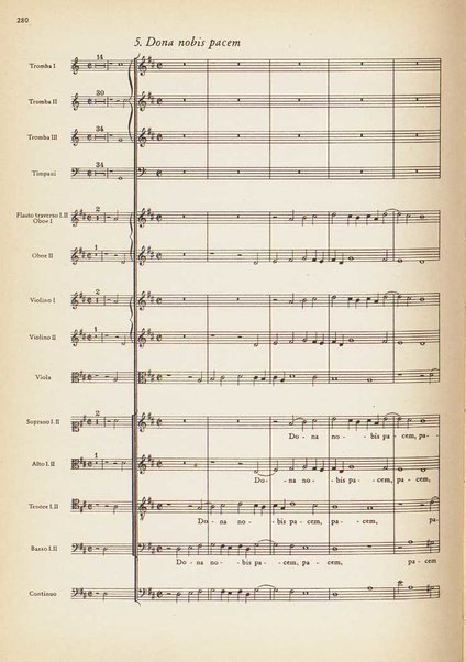 Missa ; Symbolum Nicenum ; Sanctus ; Osanna, Benedictus, Agnus Dei et Dona nobis pacem : später genannt Messe in h-Moll, BWV 232 / Johann Sebastian Bach ; herausgegeben von Friedrich Smend