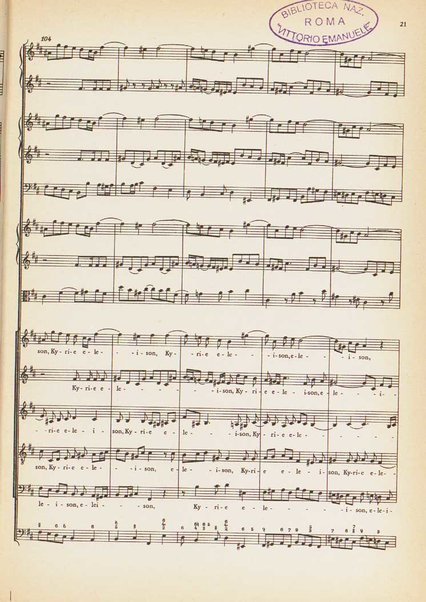 Missa ; Symbolum Nicenum ; Sanctus ; Osanna, Benedictus, Agnus Dei et Dona nobis pacem : später genannt Messe in h-Moll, BWV 232 / Johann Sebastian Bach ; herausgegeben von Friedrich Smend