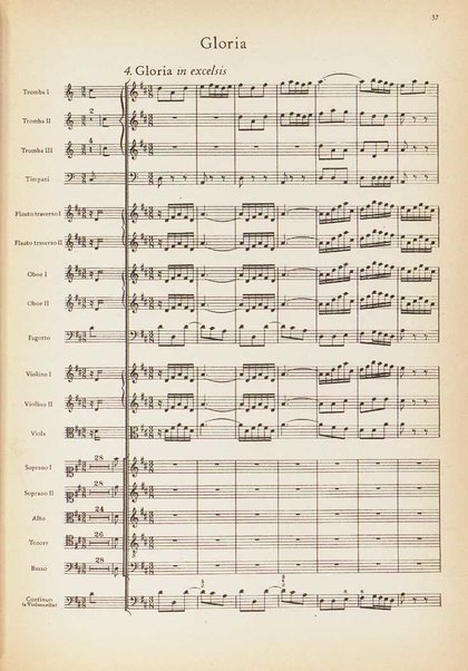Missa ; Symbolum Nicenum ; Sanctus ; Osanna, Benedictus, Agnus Dei et Dona nobis pacem : später genannt Messe in h-Moll, BWV 232 / Johann Sebastian Bach ; herausgegeben von Friedrich Smend