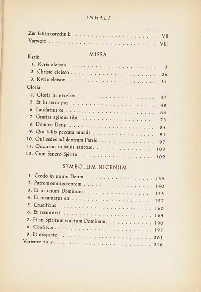 Missa ; Symbolum Nicenum ; Sanctus ; Osanna, Benedictus, Agnus Dei et Dona nobis pacem : später genannt Messe in h-Moll, BWV 232 / Johann Sebastian Bach ; herausgegeben von Friedrich Smend