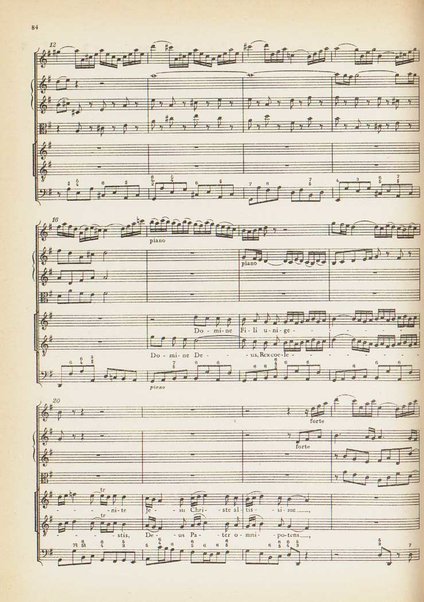 Missa ; Symbolum Nicenum ; Sanctus ; Osanna, Benedictus, Agnus Dei et Dona nobis pacem : später genannt Messe in h-Moll, BWV 232 / Johann Sebastian Bach ; herausgegeben von Friedrich Smend