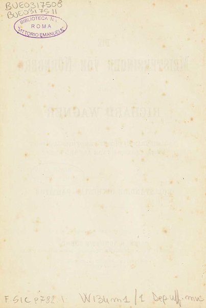 Die Meistersinger von Nurnberg. 1