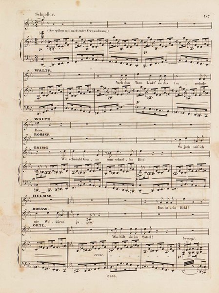 Die Walküre / von Richard Wagner ; vollständiger Klavierauszug von Karl Klindworth