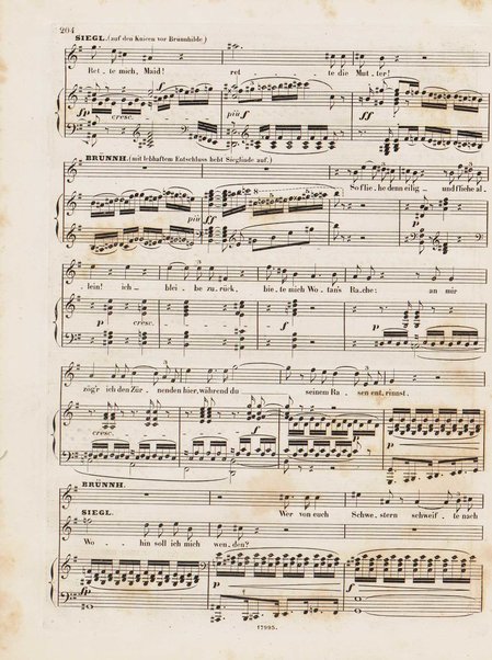 Die Walküre / von Richard Wagner ; vollständiger Klavierauszug von Karl Klindworth