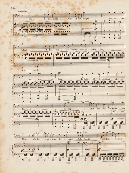 Die Walküre / von Richard Wagner ; vollständiger Klavierauszug von Karl Klindworth