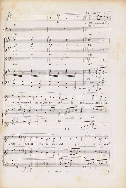 Lohengrin : grande opera romantica in tre atti / parole e musica di R. Wagner ; traduzione italiana dal testo originale tedesco di Salvatore De C. Marchesi