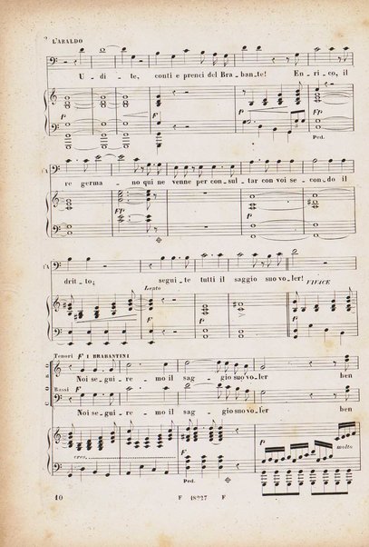 Lohengrin : grande opera romantica in tre atti / parole e musica di R. Wagner ; traduzione italiana dal testo originale tedesco di Salvatore De C. Marchesi