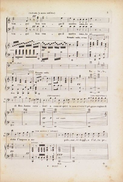 Lohengrin : grande opera romantica in tre atti / parole e musica di R. Wagner ; traduzione italiana dal testo originale tedesco di Salvatore De C. Marchesi