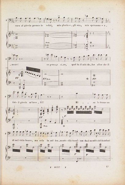 Lohengrin : grande opera romantica in tre atti / parole e musica di R. Wagner ; traduzione italiana dal testo originale tedesco di Salvatore De C. Marchesi