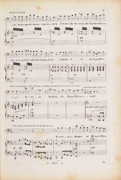 Lohengrin : grande opera romantica in tre atti / parole e musica di R. Wagner ; traduzione italiana dal testo originale tedesco di Salvatore De C. Marchesi