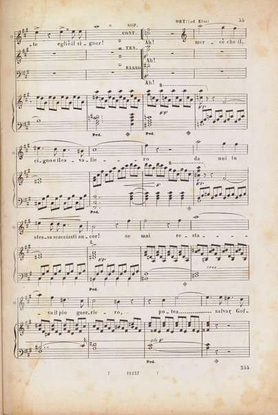 Lohengrin : grande opera romantica in tre atti / parole e musica di R. Wagner ; traduzione italiana dal testo originale tedesco di Salvatore De C. Marchesi
