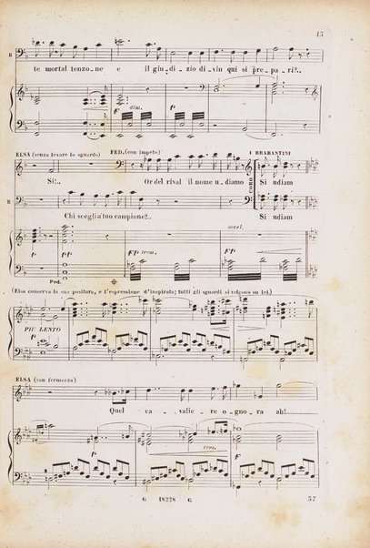 Lohengrin : grande opera romantica in tre atti / parole e musica di R. Wagner ; traduzione italiana dal testo originale tedesco di Salvatore De C. Marchesi