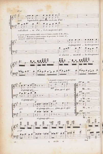 Lohengrin : grande opera romantica in tre atti / parole e musica di R. Wagner ; traduzione italiana dal testo originale tedesco di Salvatore De C. Marchesi