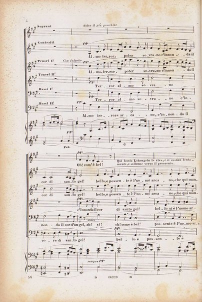 Lohengrin : grande opera romantica in tre atti / parole e musica di R. Wagner ; traduzione italiana dal testo originale tedesco di Salvatore De C. Marchesi